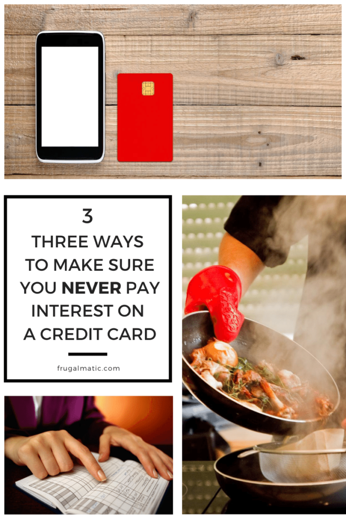 How to avoid paying interest on credit cards