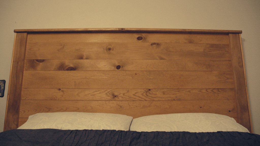 Rustic headboard