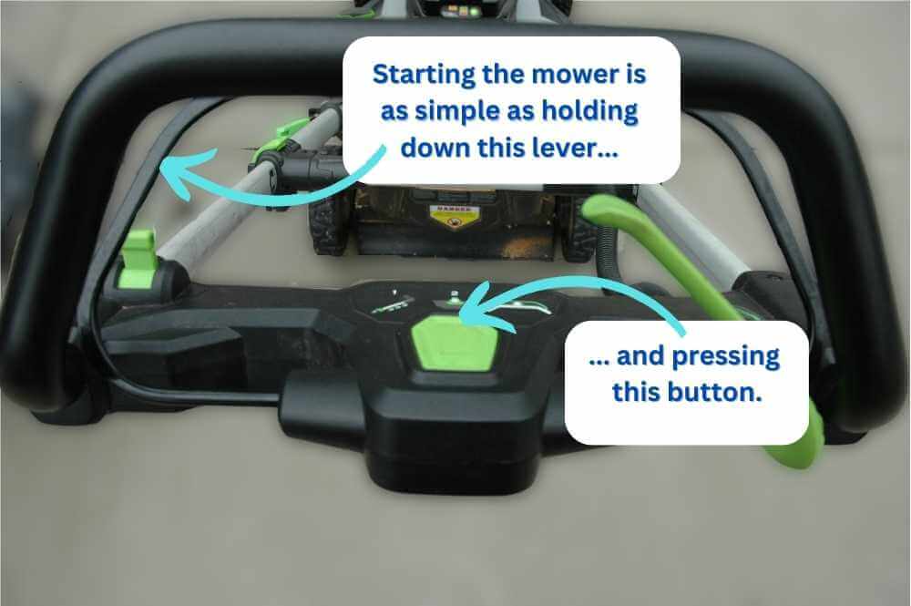 Genuine Ego Lawn Mower Safety Start Key With Cord - Replacement 2823802000