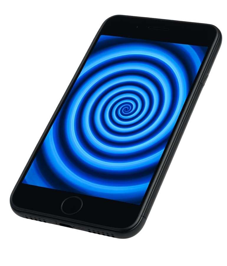 Smartphone with hypnotizing effect